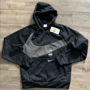 Nike Men's Black and Gray Hoodie